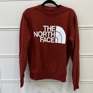 North Face pullover logo sweatshirt